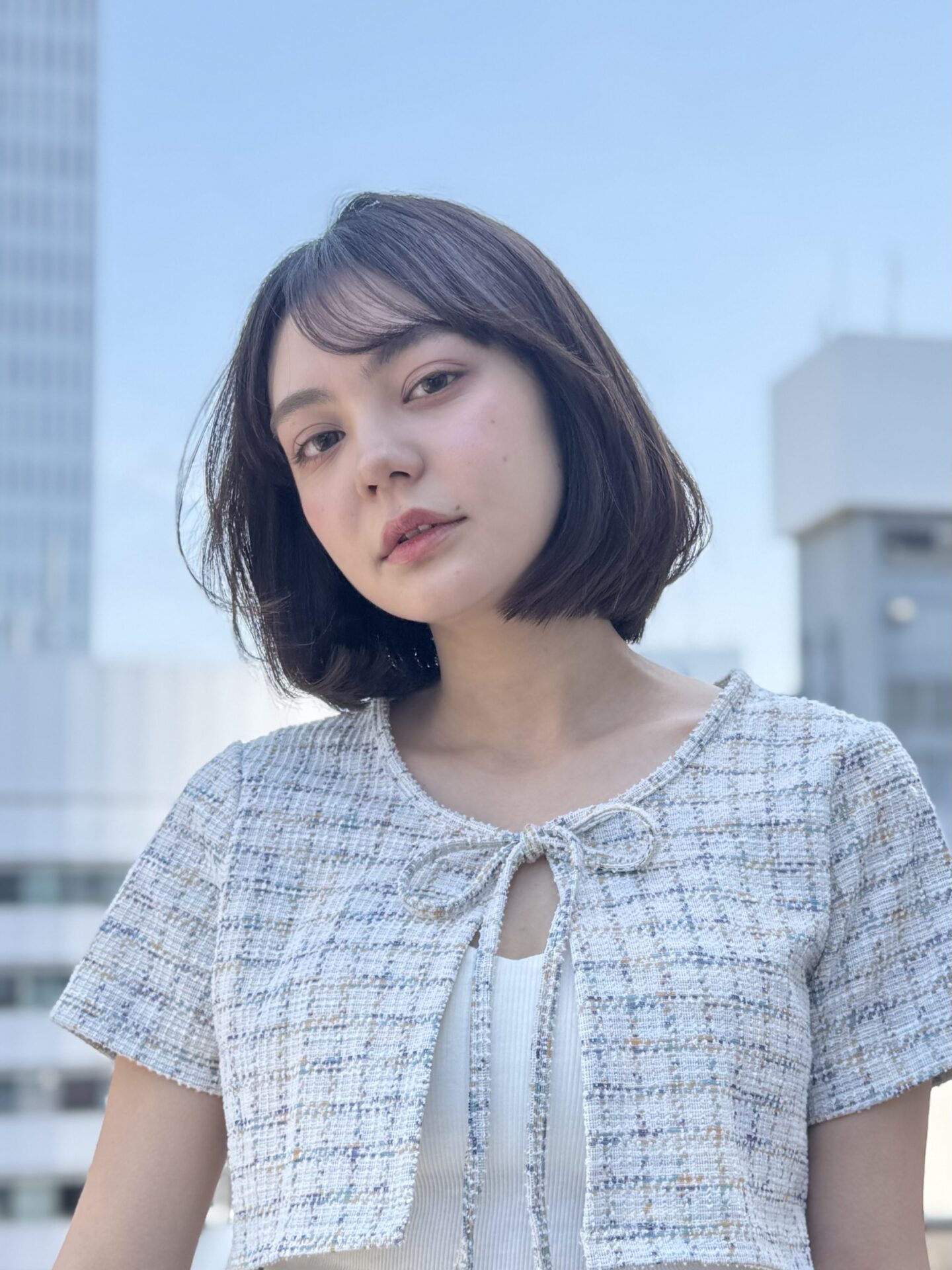 小顔見え×大人かわいいボブ