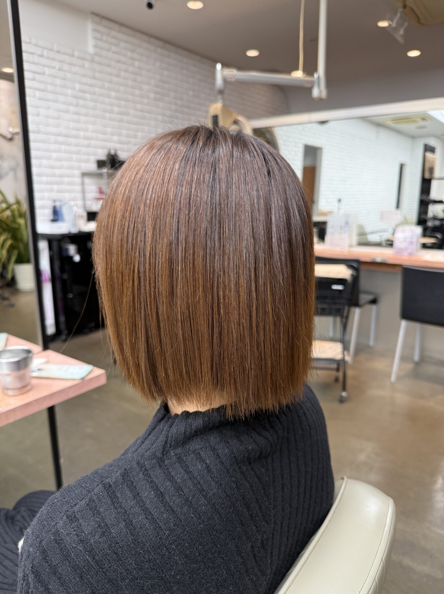 自然なストレート✨