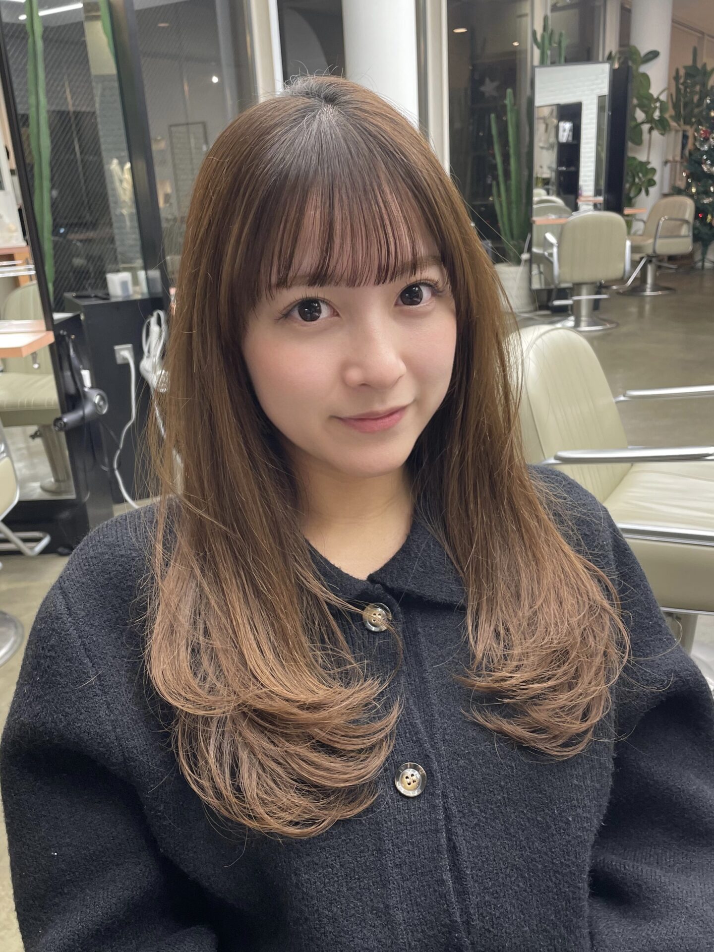 巻ける縮毛矯正とふんわりレイヤー