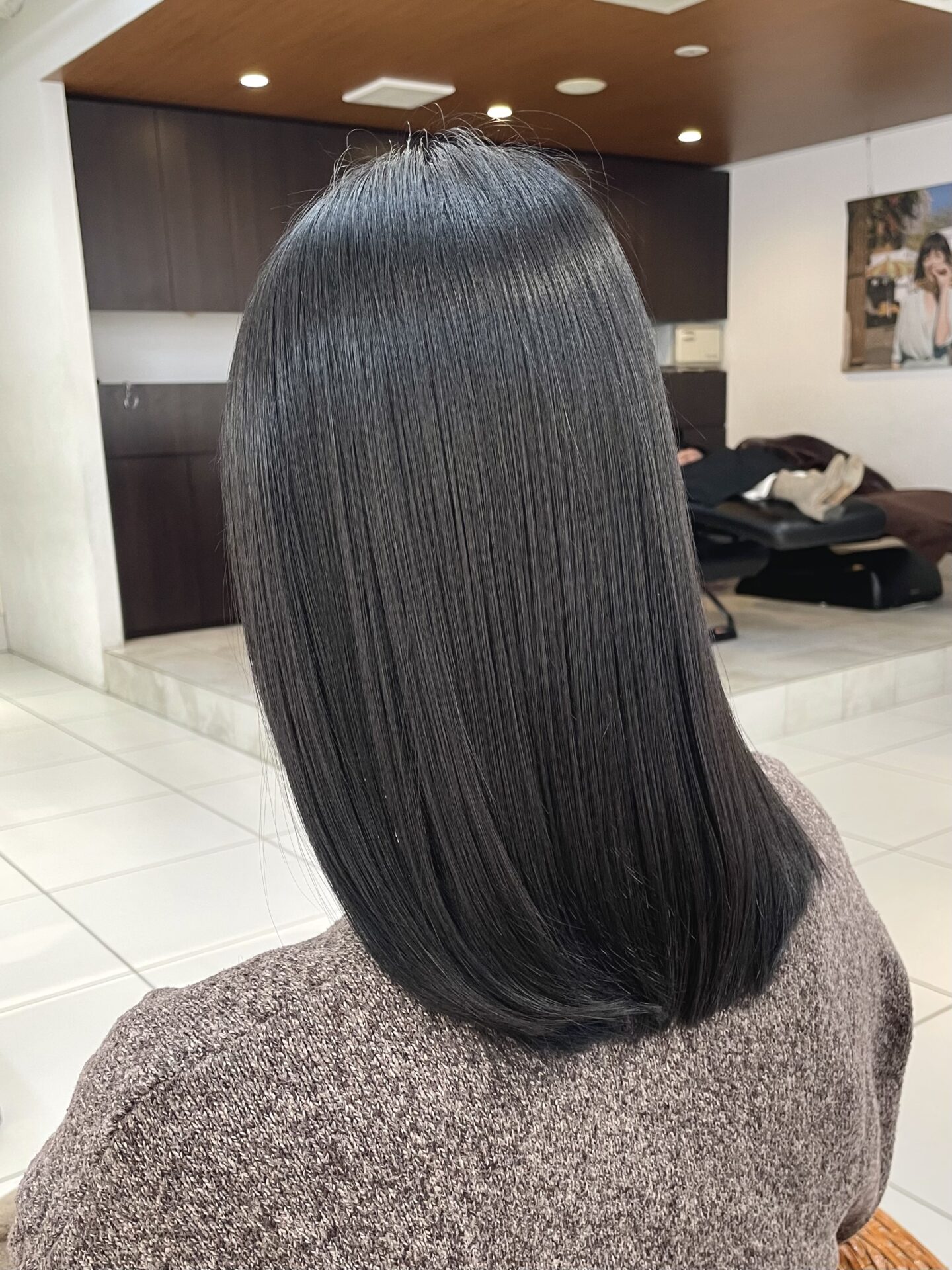 巻けるストレートパーマ