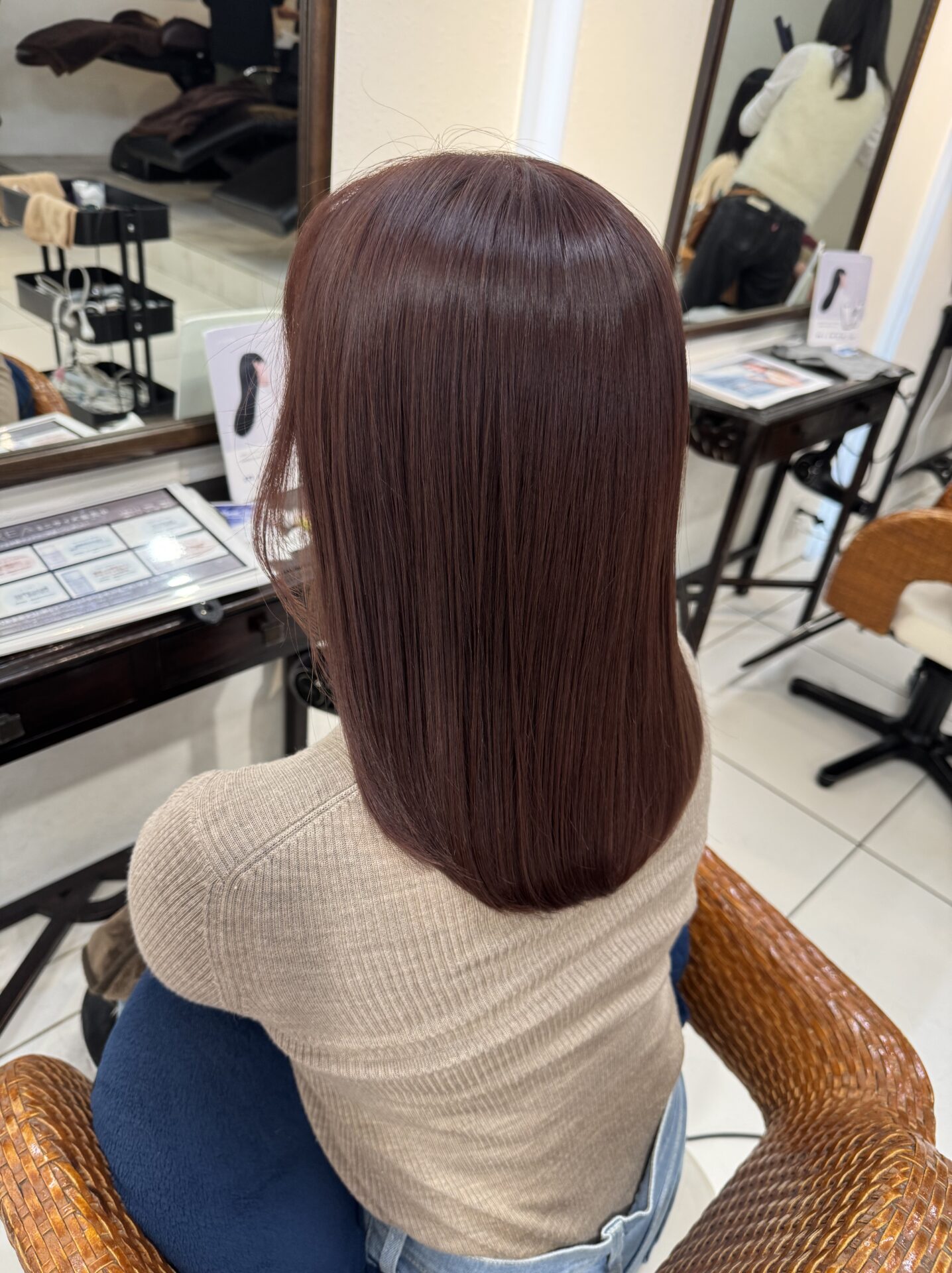 【DIFINO稲田】髪質改善ストレート♪