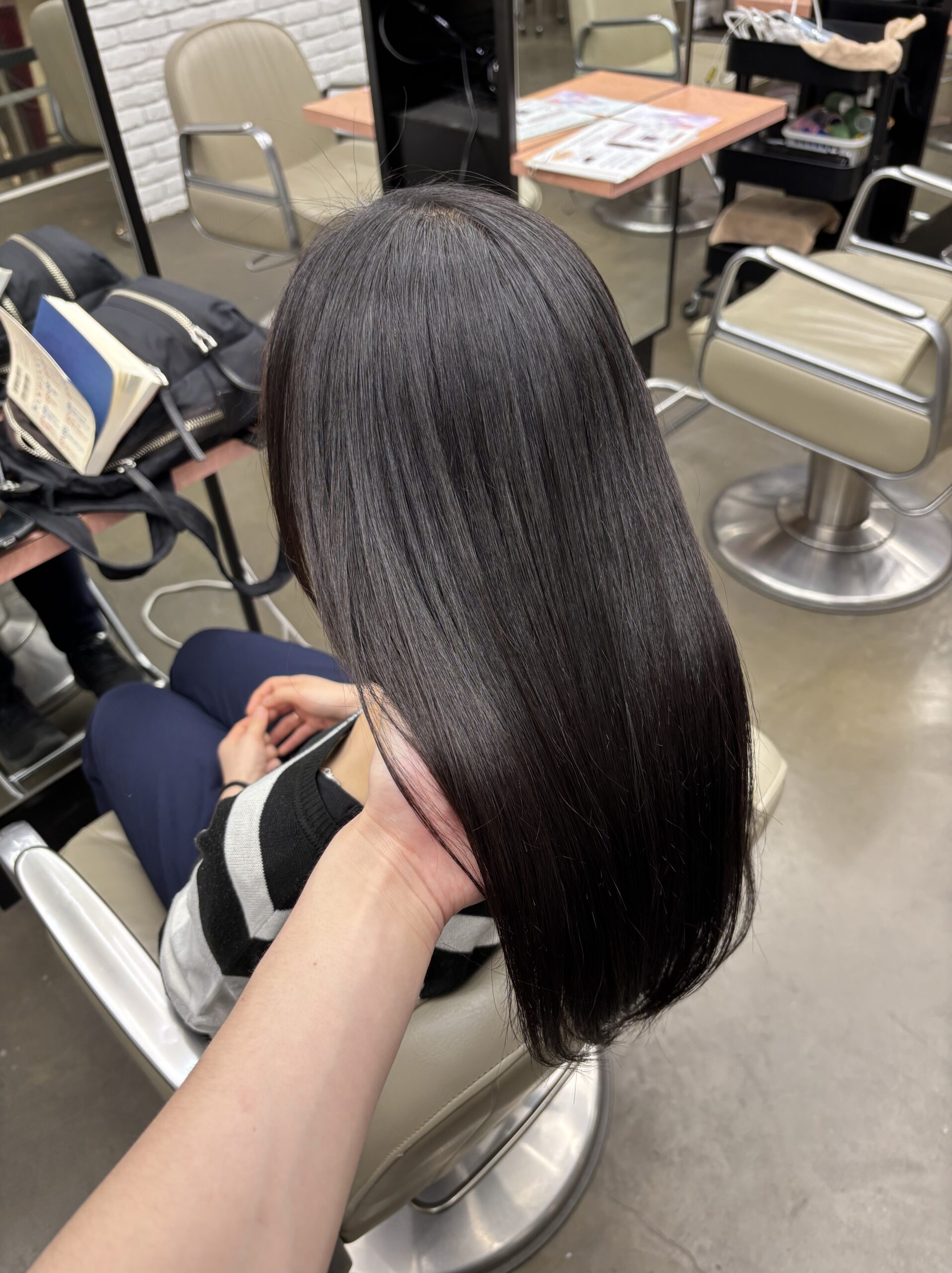 【毛利】髪質改善ストレート