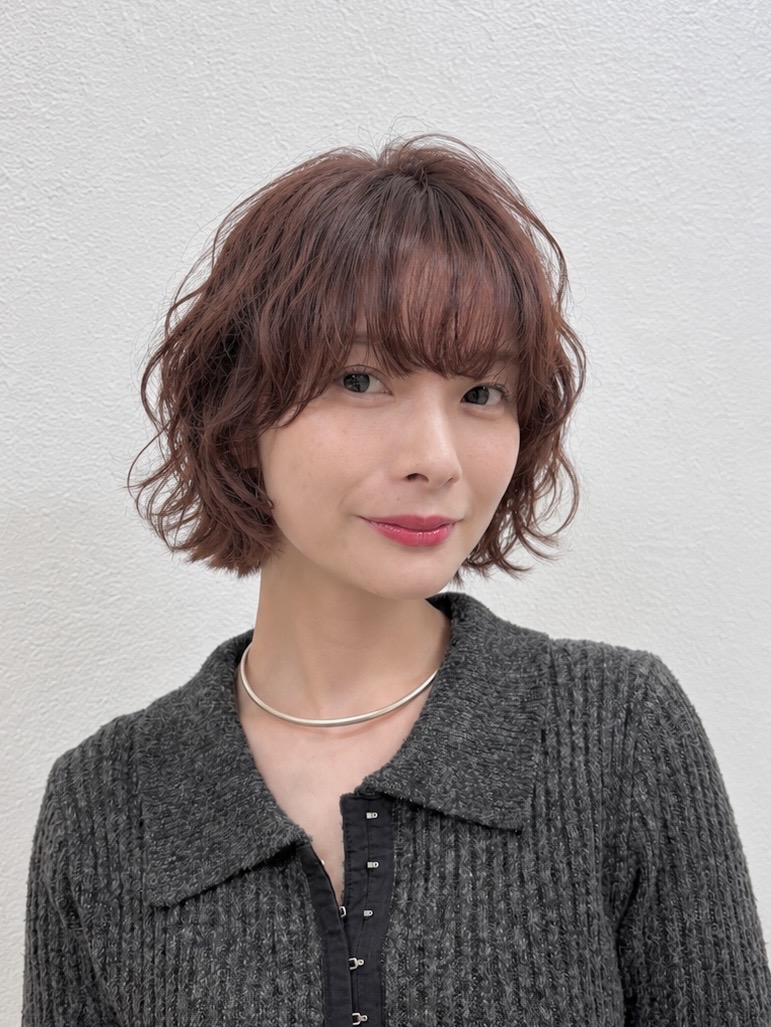 【DIFINO 赤坂 田中】湿気にもう悩まない！コテ巻き風パーマ