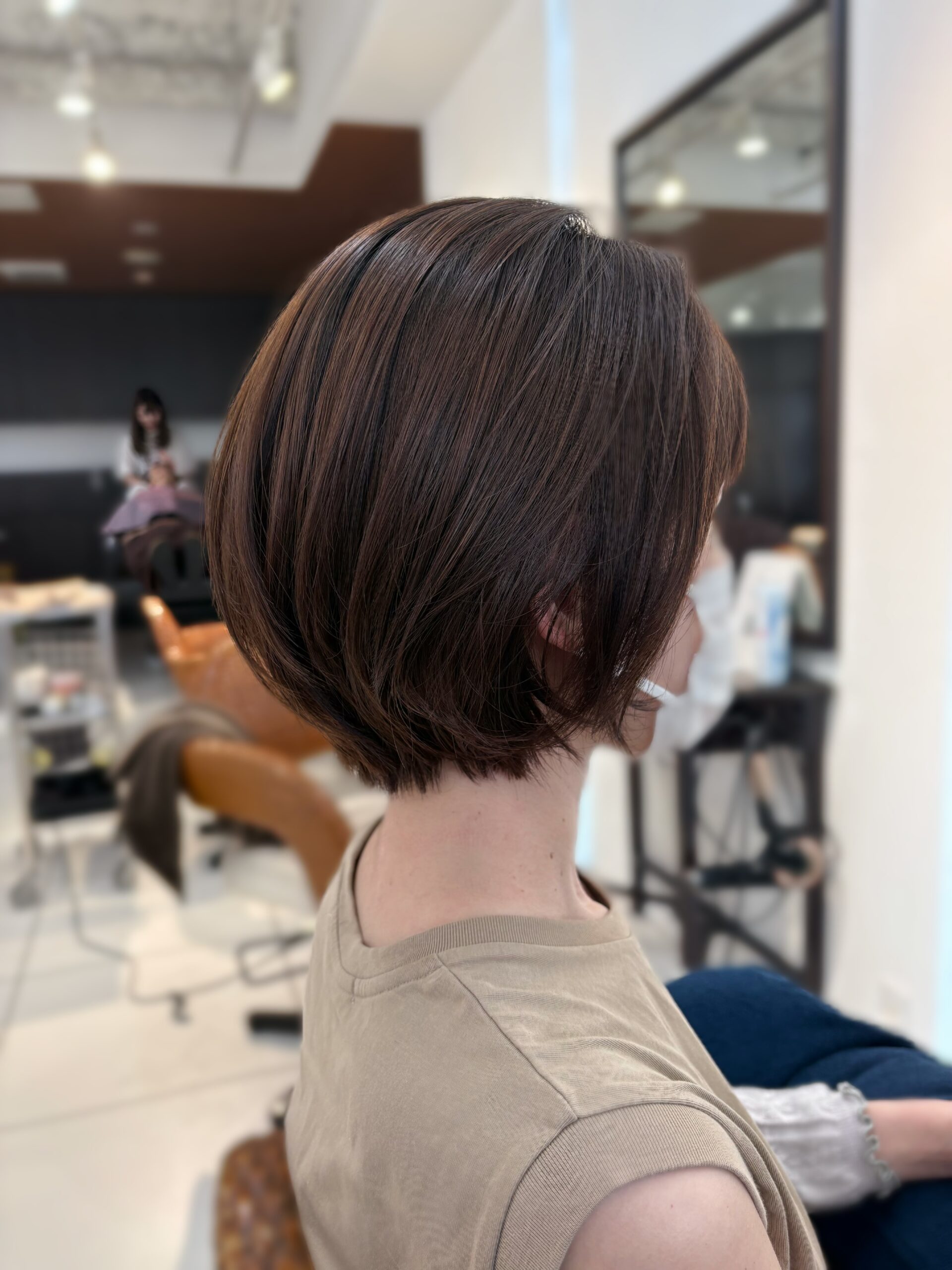 【DIFINO赤坂 田中】すきバサミを使わない まとまるショートボブ