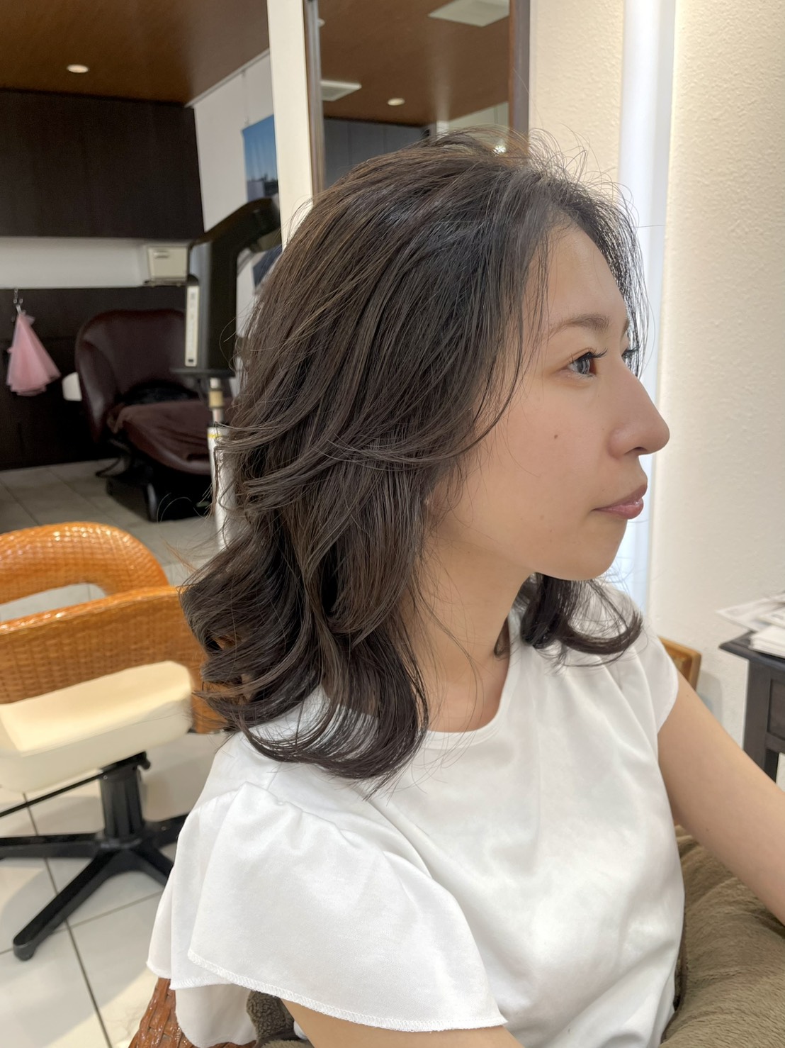 【DIFINO赤坂 重久】暑い夏も快適に♪結んでも可愛い顔まわりカットで毎朝ラクに
