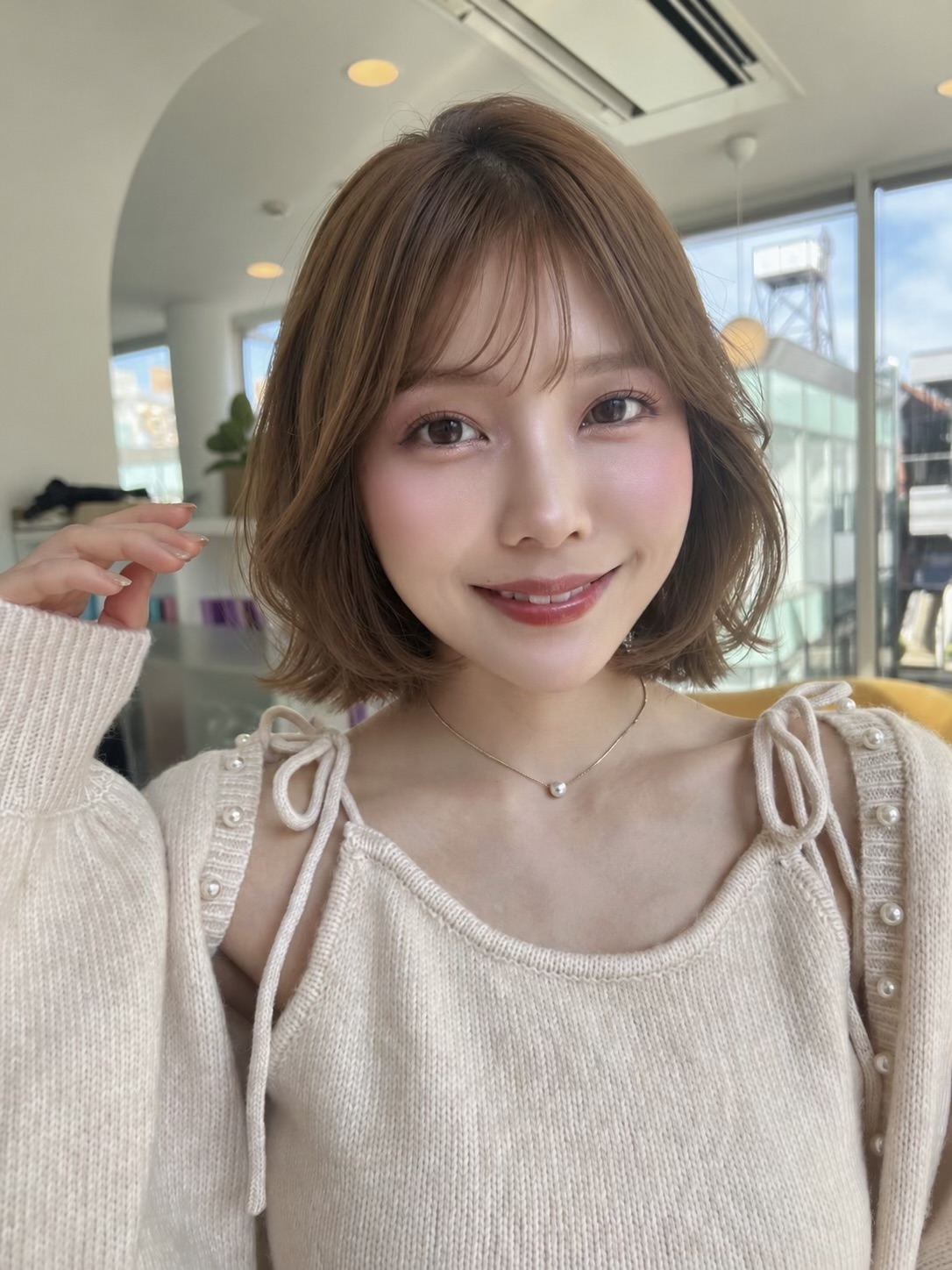 【室井】レイヤーボブで大人スイートに♪上品なシースルーバング