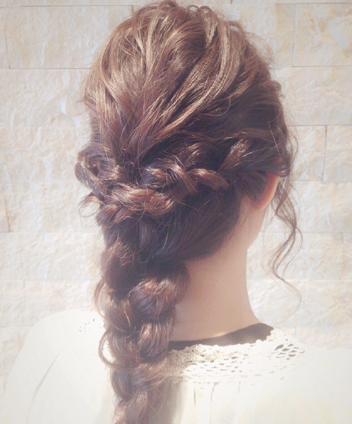 ラフで華やかお呼ばれヘアセット☆