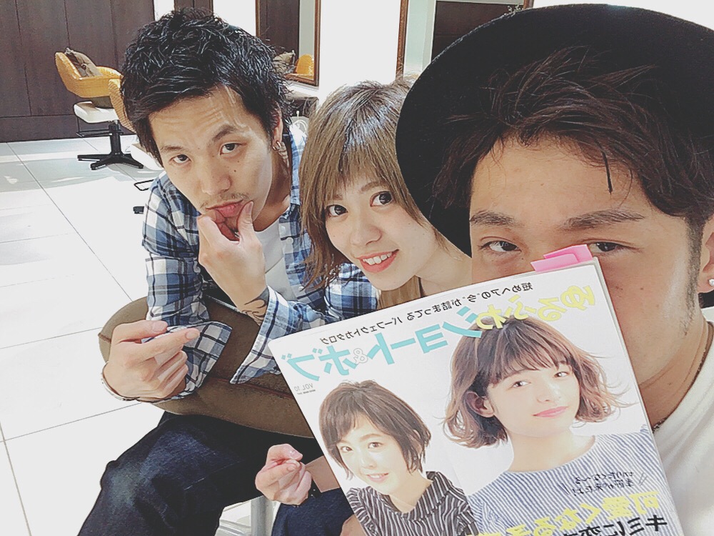 ヘアスタイル掲載誌発売情報！！