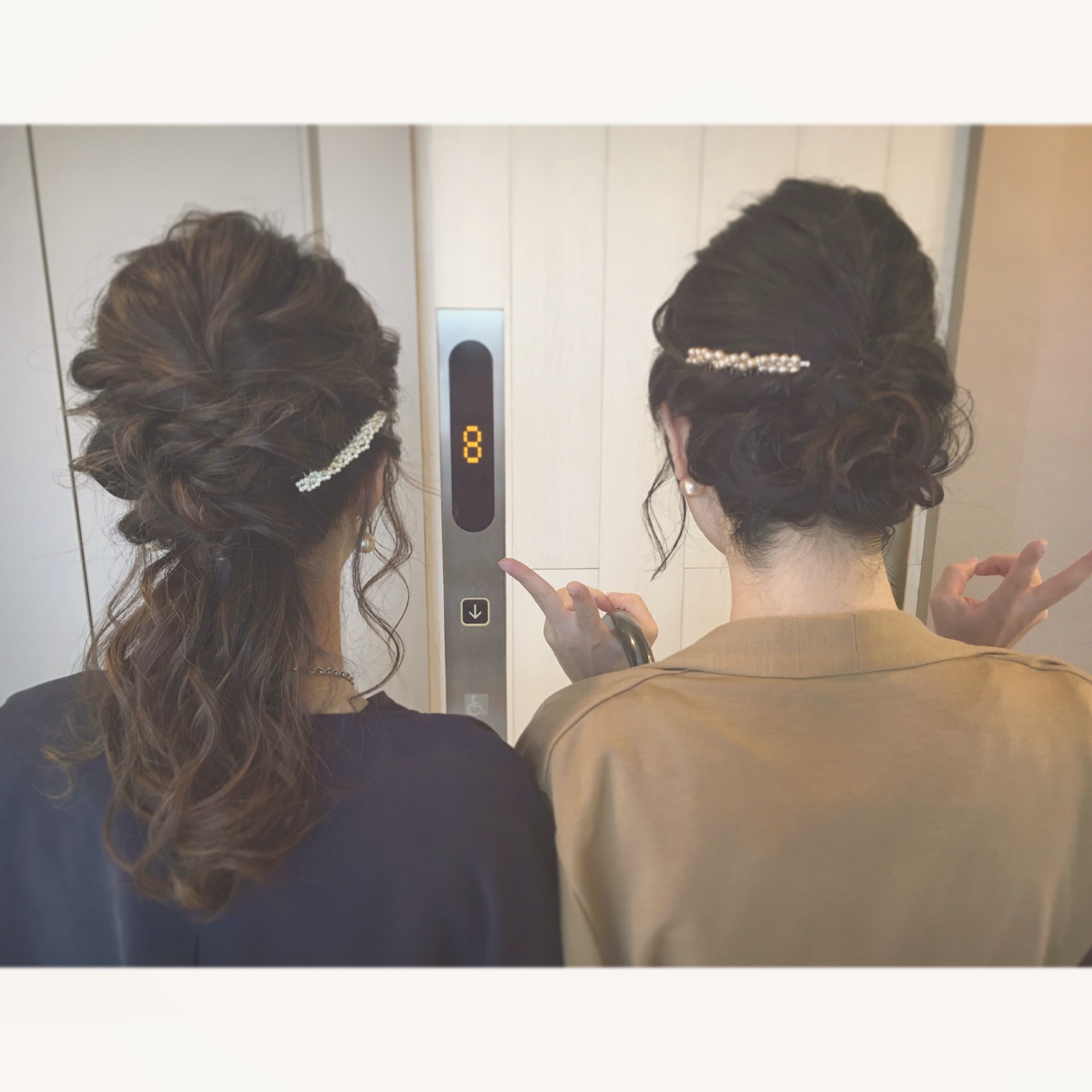 お呼ばれヘアならお任せください！お友達同士でも大歓迎です☆