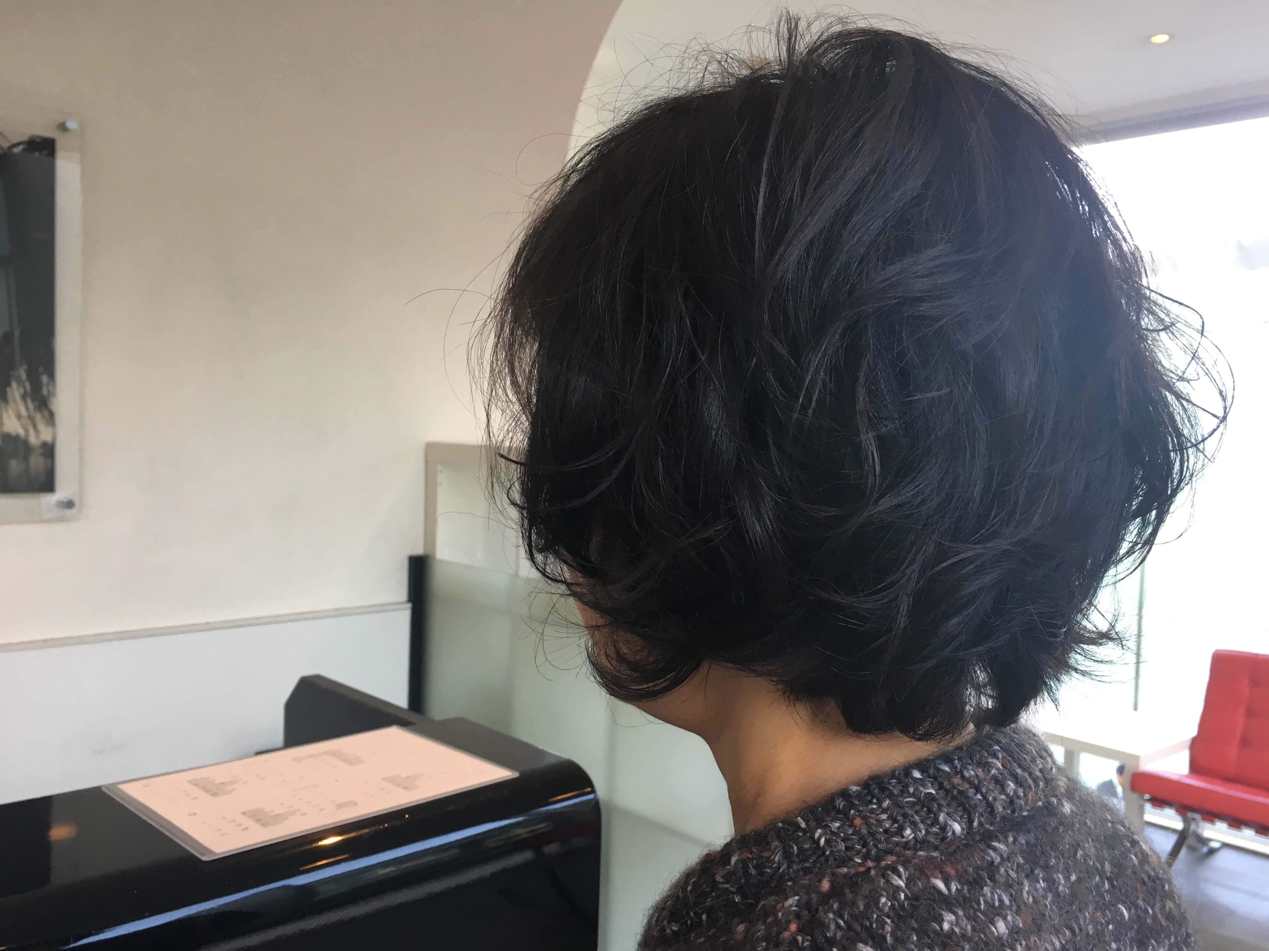 コスメパーマで無造作ヘアーが簡単に作れます！