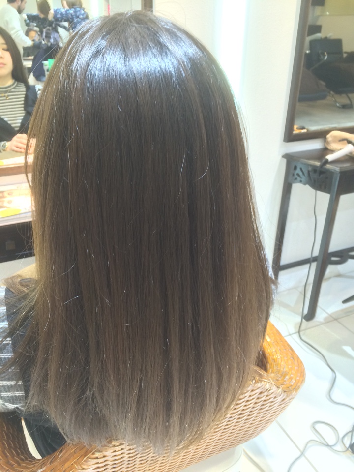 new color  〜 アッシュベージュ〜