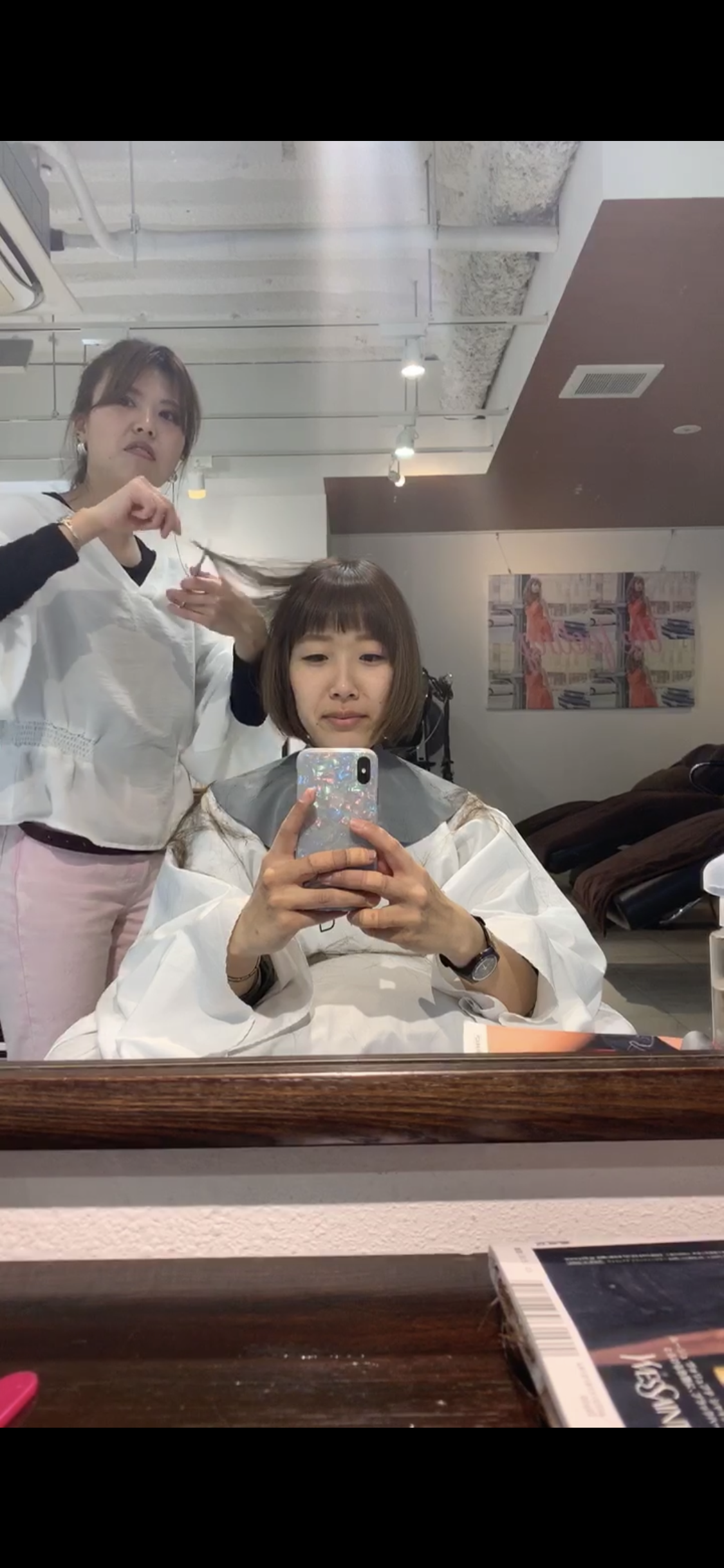 柔らかい外国人風ボブはRcutで💇‍♀️