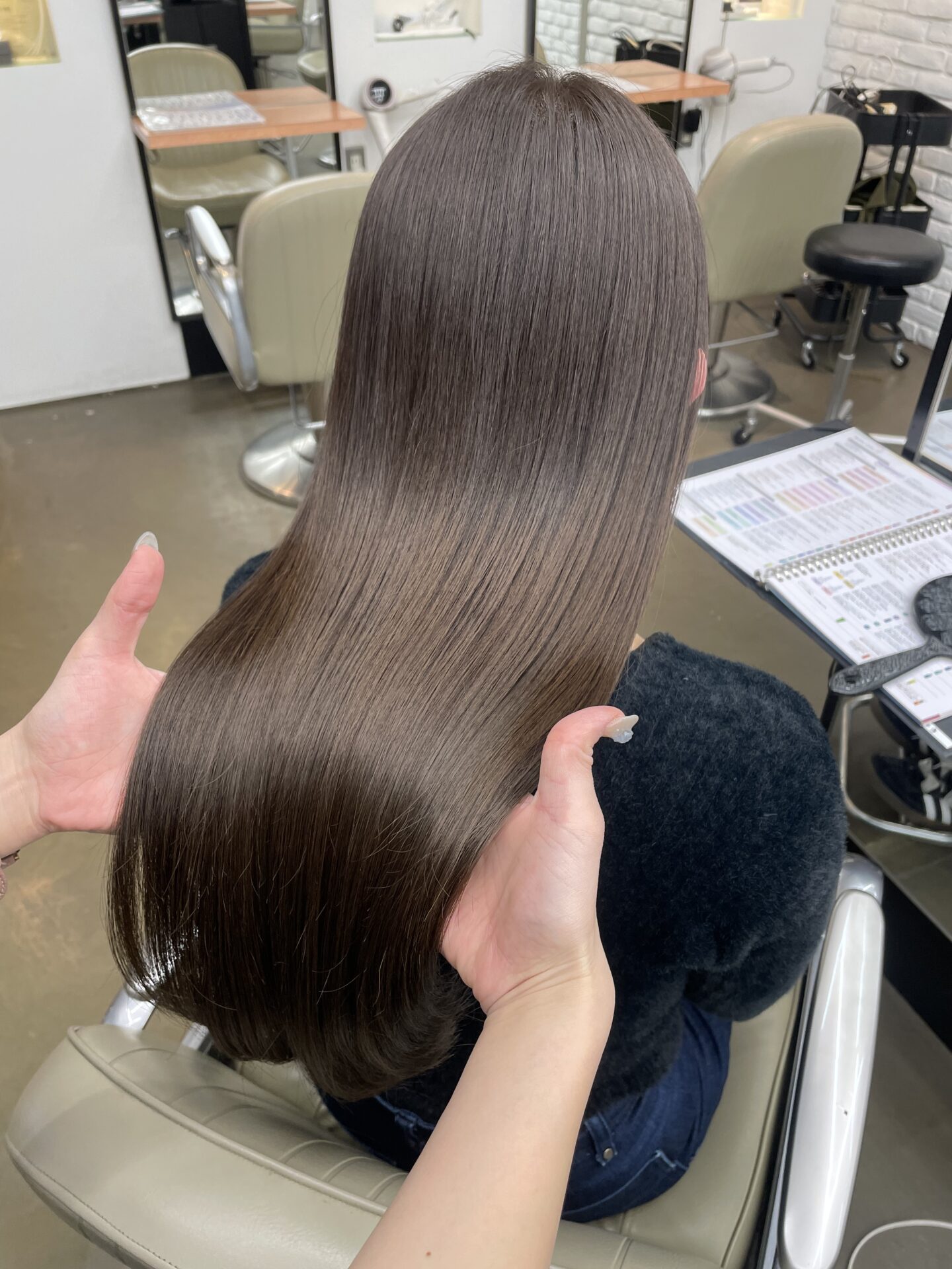 冬のパサつきから潤い髪へ