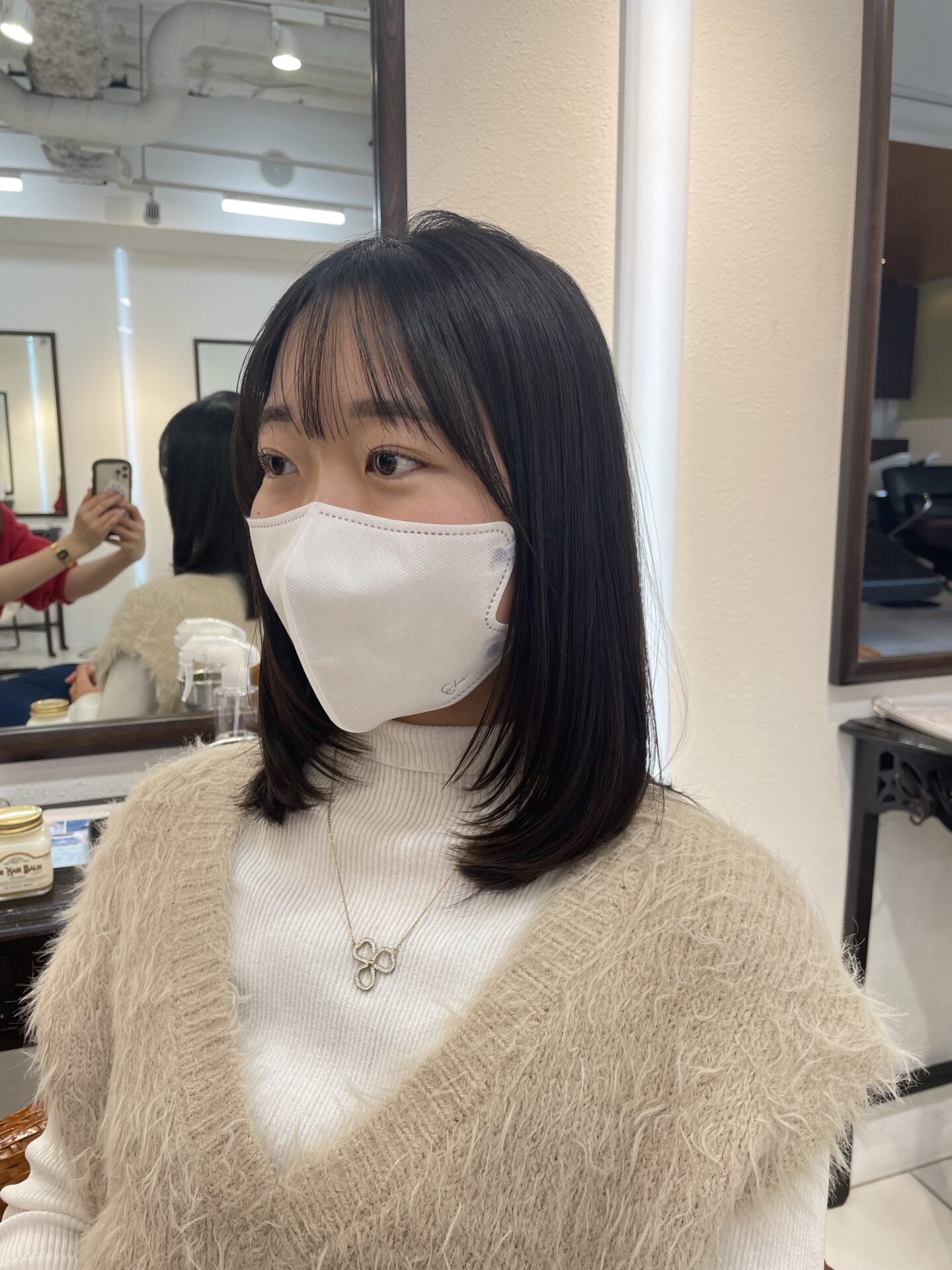 スキバサミを使わないレイヤースタイル