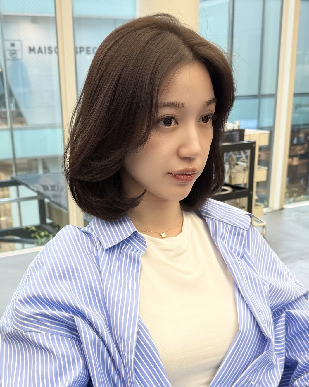 【竹ノ上】乾かすだけで決まるカット/赤坂