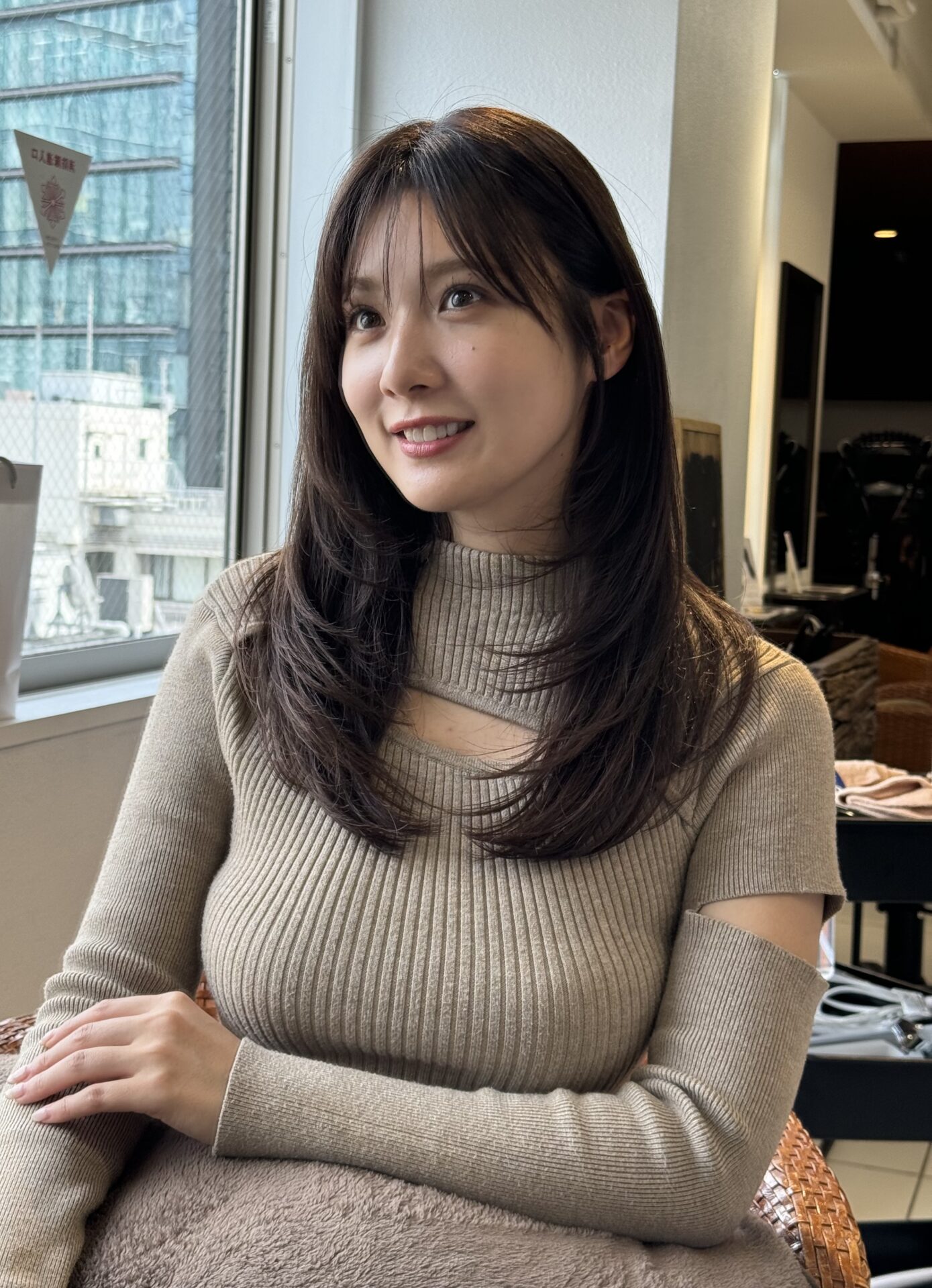 【DIFINO稲田】すきバサミを使わないレイヤーカット♪